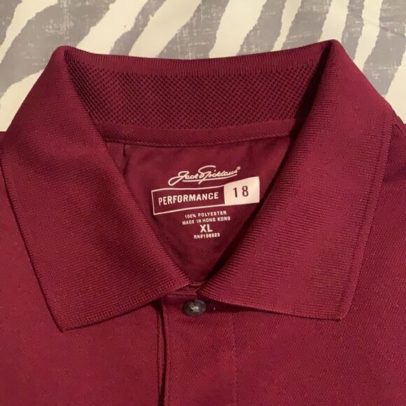 Beautiful Burgundy Polo Shirt NWOT - Picture 2 of 4